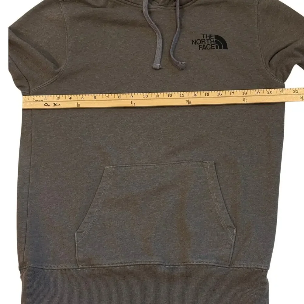 The North Face Sweatshirt Mens Size Medium Gray Hoodie Pullover Casual Outdoor